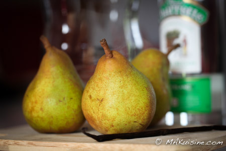 Rhum arrangé poire vanille