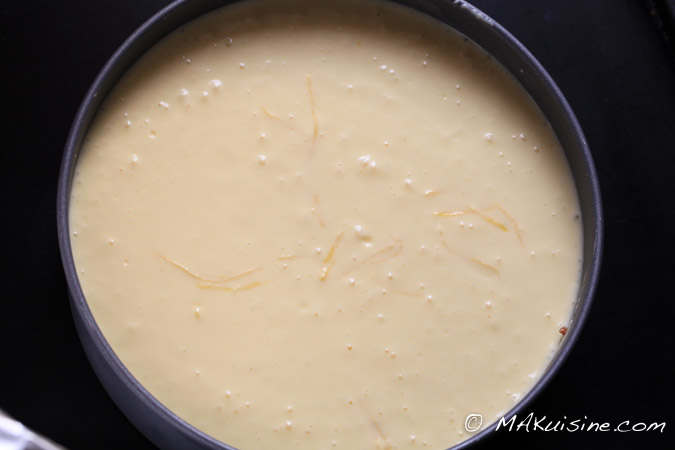 Cheesecake au citron