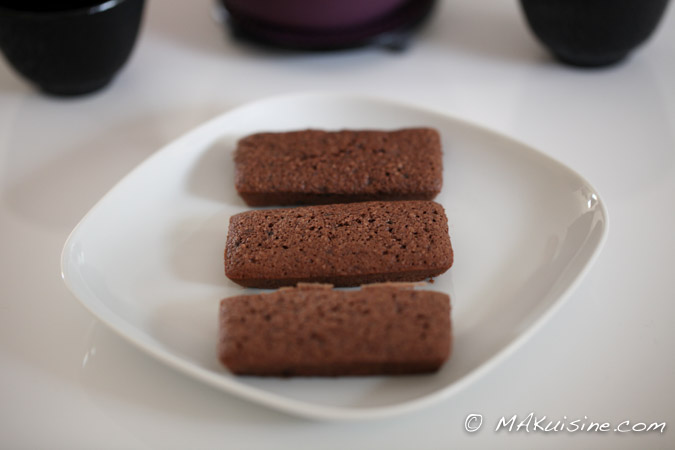 Financiers au chocolat