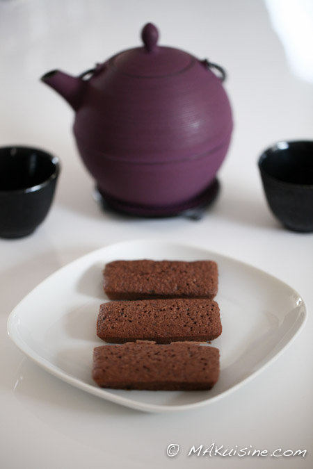 Financiers au chocolat