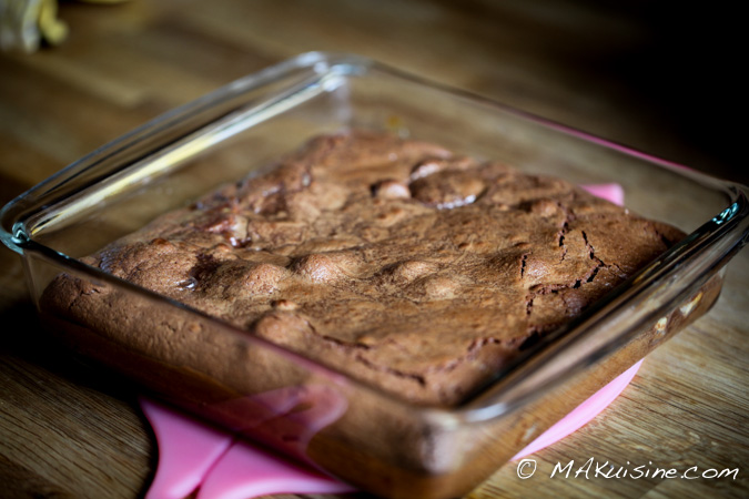 Fondant chocolat banane