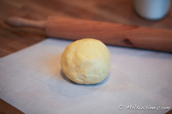 Boule de pâte à quiche