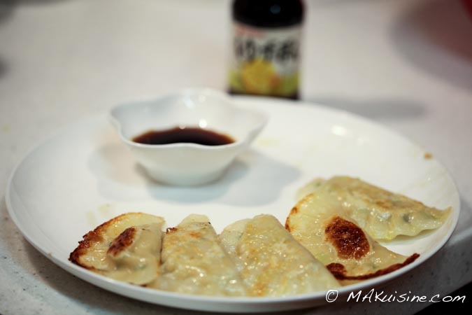 Gyozas cuits