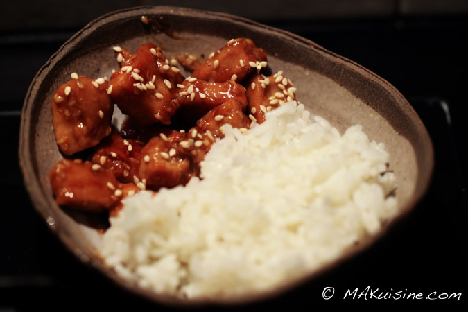 Poulet teriyaki