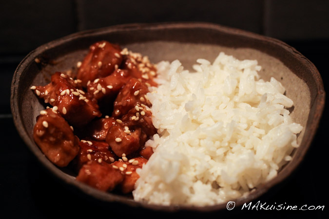 Poulet teriyaki